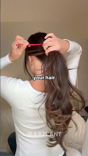 Traditional Chinese hair stick bun tutorial #hairstick #hairbun #hairtutorial