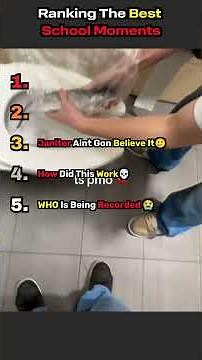Ranking the Funniest School Moments (You WON'T Stop Laughing🤣)