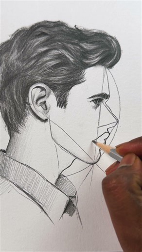 Stop Drawing Wrong ❌ Try This Hack! #artwork #sketch #pencildrawing