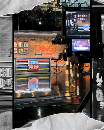 A sneak peak at the making of boxing’s new weekly premier show, Inside The Ring 🎥🔥 #InsideTheRing | Launching Sept. 10 | @InsideRingShow ⏳ | Ring Magazine