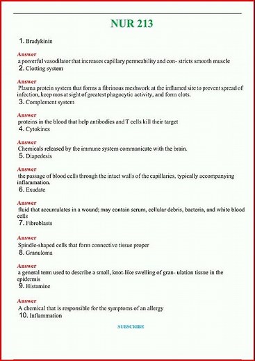#learnexams Nur 213 Latest Actual Questions And Answers 100 Correct video