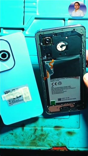 înfinix hot 40i back cover remove safe way #Shorts