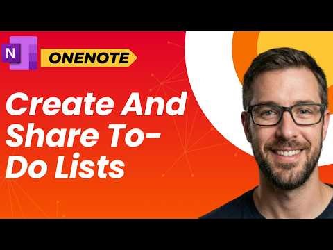 How To Create And Share To Do Lists In OneNote [2026 Guide]