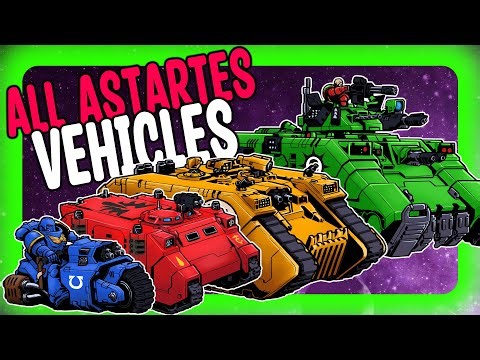 All Space Marine Vehicles