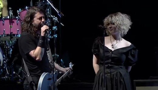 Dave Grohl invites daughter Violet onstage to cover X's “Nausea”—watch