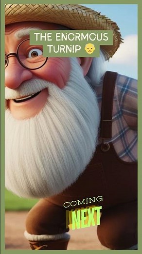 Grandpa's Adventure with The Enormous Turnip - Must Watch! #storytime #kidsadventure