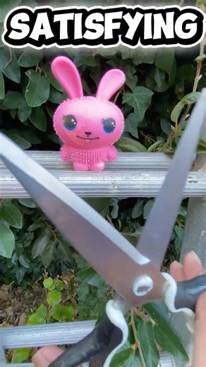 SATISFYING CUTE Pink Toy EXPLODES #satisfying #explosion