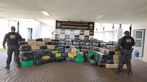 DOF apreende mais de 6,5 toneladas de droga avaliadas em aproximadamente 13 milhões de reais