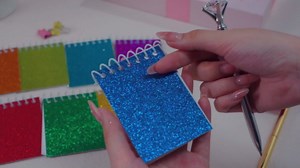 Geyee 45 Pcs Back to School Gifts Glitter Mini Notepads Spiral Prism Small Notebooks Pocket Notepad Assorted Colors Mini Pad(2.6 x 3.5 Inch) (Pack of 2)