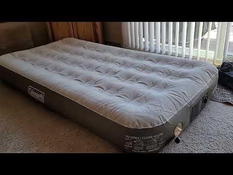 Coleman QuickBed with Built-in Pump.