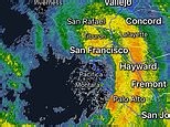 Strong winds hit San Francisco at 60mph as ANOTHER storm makes landfall