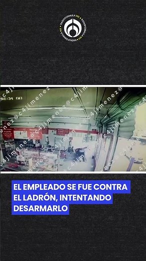 ¡Cajero detiene asalto armado en Tiendas 3B!