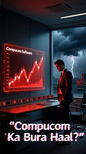 Compucom Software's Shocking Results! Profit Plummets! | Market Minute #shorts