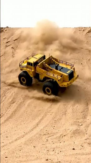 Epic RC Transformation: Dump Truck to Loader on Sand Dune! 🤯