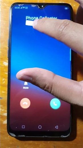 Oppo A7 2018 incoming call! #shorts