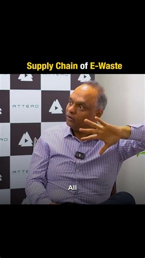 From scrap to critical minerals | Supply chain of E-waste