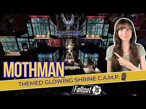 Transform Your C.A.M.P. into a GLOWING Mothman Shrine in Fallout 76! Quick How-To Build Guide🕯️