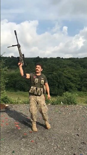 Typhoon F12 ses fişeği desteksiz test atışı denemesi Tactical shotgun.Fişekler kurşun içermemektedir