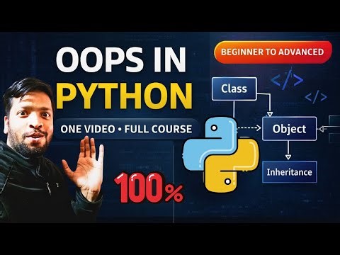 OOPS in Python Full Course | Complete Object Oriented Programming Tutorial