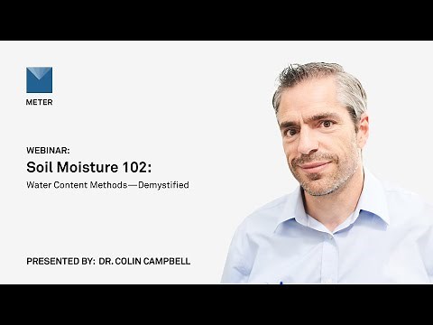 Webinar—Soil moisture 102: Water content methods—Demystified