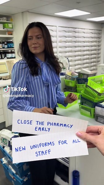 Exciting New Uniform Announcement for Deans Pharmacy