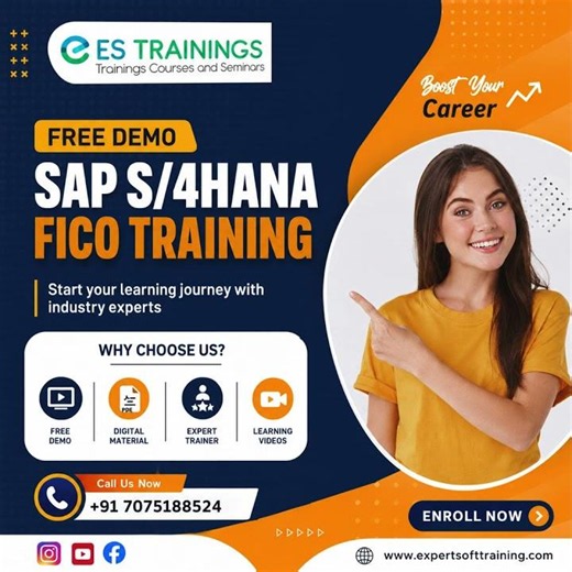 🚀 SAP S/4HANA FICO Training# #expertsofttraining