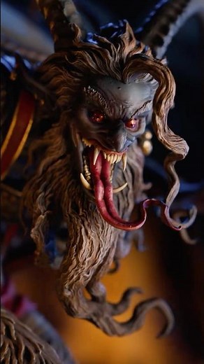 NEW Krampus Statue REVEAL by Sideshow