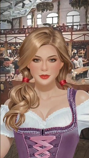 From messy to magical 👑 wait for her glow ! 🌟 #ASMR