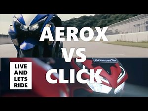 Yamaha Aerox 155 VS Honda Click 150 | Quick Overview And Comparison