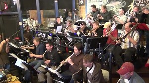 #Session1 #SightReadingSession #PeteClagett #BruceBohnstengel #BrianMacDonald Tpt: Brian MacDonald Donny Dyess Jackie Friend Mark Hereth Pete Clagett Tbone: Dave Bowman Kale Scherler Brian Davis AG Robeson Colby Norton Sax: Bruce Bohnstengel Rob Rose Alan Burton Matt Sawyer Mike Morrison Rhythm: Kent Hillman Nigel Newton Jamie Ringholm Sylvester Sample Congas/Hand Percussion - Ricardo Tagliaferro Timbales - Mauricio Barroso | Rebel Alliance Jazz Ensemble