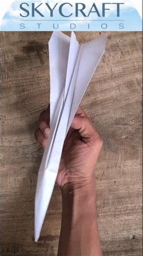 Super Fast Long Distance Paper Airplane ✈️ | Easy Folding Tutorial #shorts #diy