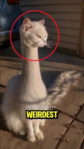 TOP 3 WEIRDEST CATS You Won’t Believe Exist 😱 (Real & Rare!) #shorts