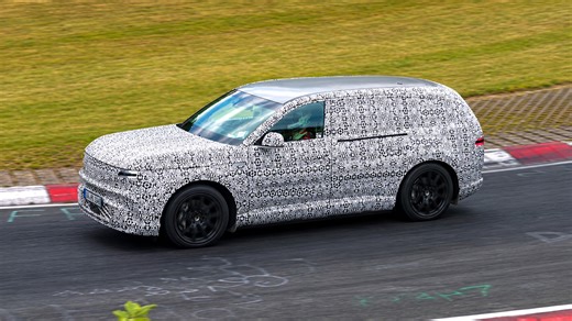 Secret prototype testing turns the Nürburgring track into a mystery run