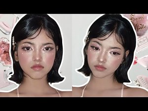 IDOL CONCERT MAKEUP TUTORIAL FOR BROWN SKIN 🍪🦢｡⁠*ﾟ⁠+