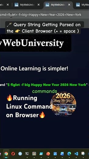 🪄 Query String Getting Parsed on the 👉 Client Browser (+ = space ) #python #coding #ai #shorts