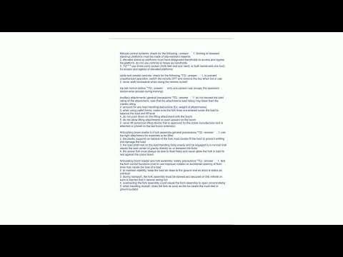 NCCCO Test Questions and Answers 100 correct 20232303