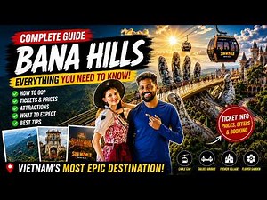 Ba Na Hills - Vietnam | Complete Guide 2025 🇻🇳 | Tickets, Cable Car, Golden Bridge & Hidden Tips