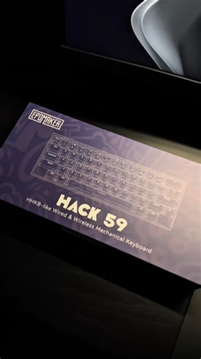 My New Epomaker Hack 59 Keyboard