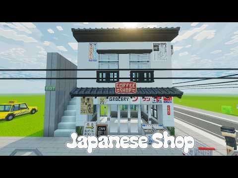 Japanese Shop Minecraft Bedrock 1.26 | Inaka - Rojiura addon