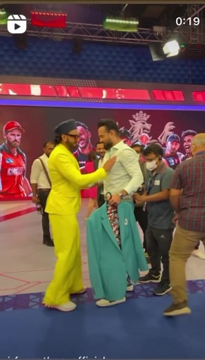 916K views · 24K reactions | So much positive energy Ranveer singh brings with him everywhere. Good luck for jordaar brother. | Irfan Pathan | Facebook