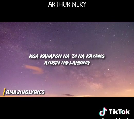 Pagsamo by Arthur Nery Full Song Lyrics