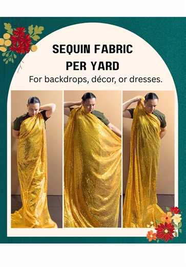 Shimmering Sequin Backdrop for Elegant Events