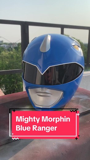 Mighty Morphin Power Rangers Blue Ranger Cosplay Helmet
