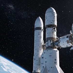 Space Launch System (SLS) rocket with the Orion crew capsule in space! #NASA #SpaceHurricane #AstronomyLovers #SpaceExploration #Astrophotography #MarsMission #CosmicWonders #UniverseToday #SpaceFacts #GalacticView #AstroScience #DeepSpace #SpaceDiscovery #AstronomyDaily #RedPlanet | Space Fact