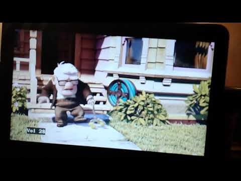 disney up carl gets mailbox from the man and gets mistake