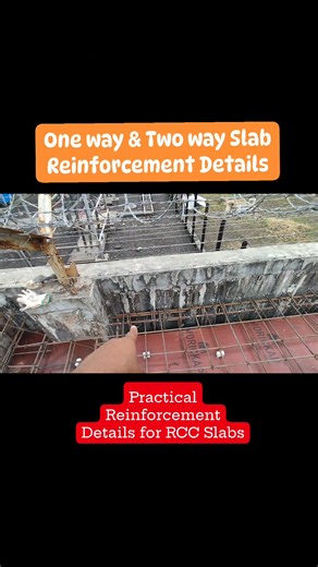 2.8K views · 34 reactions | Structural Reinforcement Layout of One-Way and Two-Way Slabs. #videograms #videoviralシ | Civil Engineering | Facebook