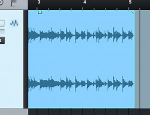 オーディオ素材をスライスするベンドマーカー   Studio One 使い方