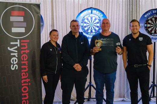 The Albion Foundation hit bullseye with Darts Night at The Hawthorns