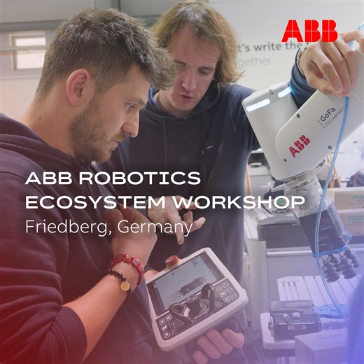 3.1K views · 58 reactions | The ABB Robotics Ecosystem Workshop in...