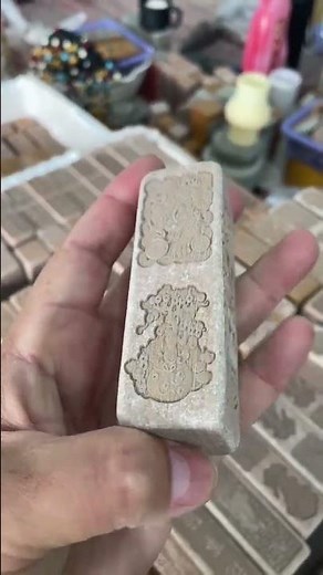 Engraving stone using a 60W fiber laser marking machine.
